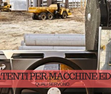 Patenti per macchine edili: quali servono Patenti per macchine edili: quali servono
