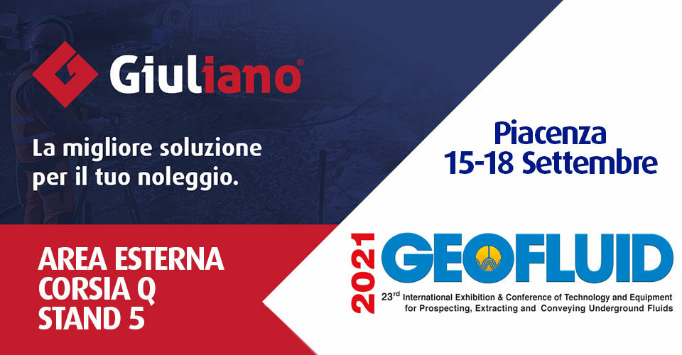 Giuliano Group a Geofluid 2021: l’edilizia riparte dal noleggio! Giuliano Group a Geofluid 2021: l’edilizia riparte dal noleggio!